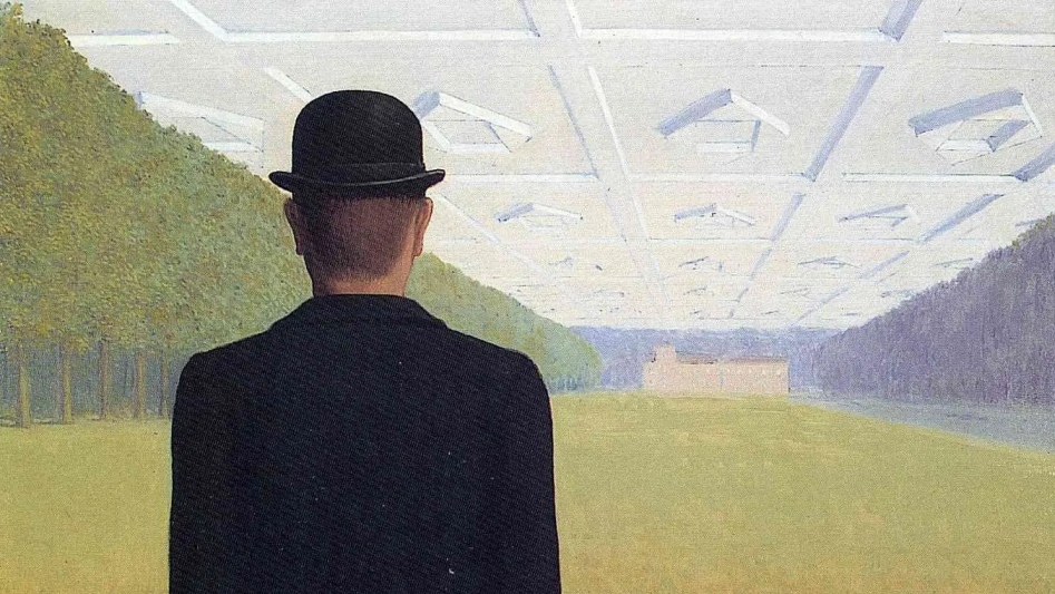 Рене Магритт. Великий век (фрагмент). 1954