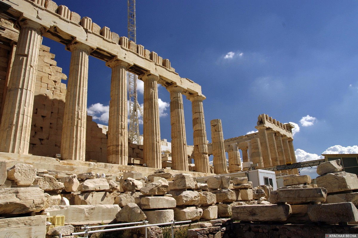  Храм Парфенон Греция Афины Акрополь 