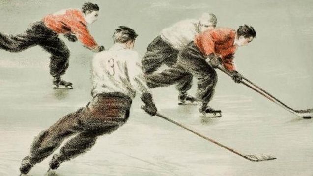 Николай Когут. Хоккей. 1940