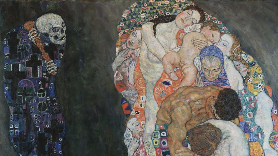 Густав Климт. Смерть и жизнь (Фрагмент). 1908–1915гг