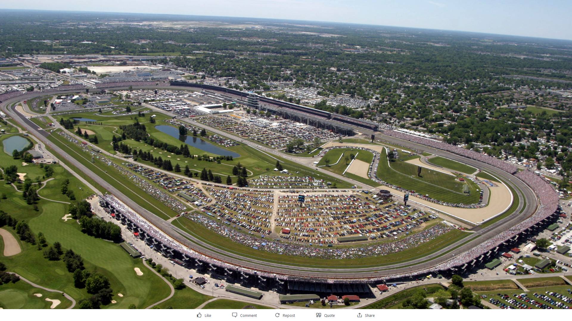 Гоночная трасса Indianapolis Speedway