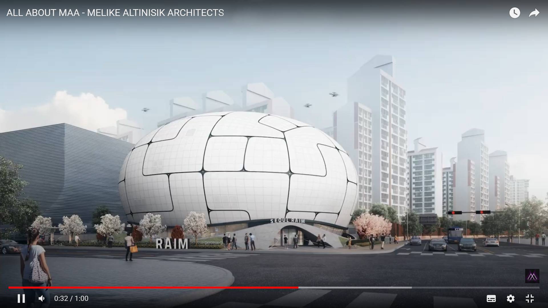 Цитата из видео «ALL ABOUT MAA — MELIKE ALTINISIK ARCHITECTS» пользователя MELIKE ALTINISIK ARCHITECTS — MAA, youtube.com