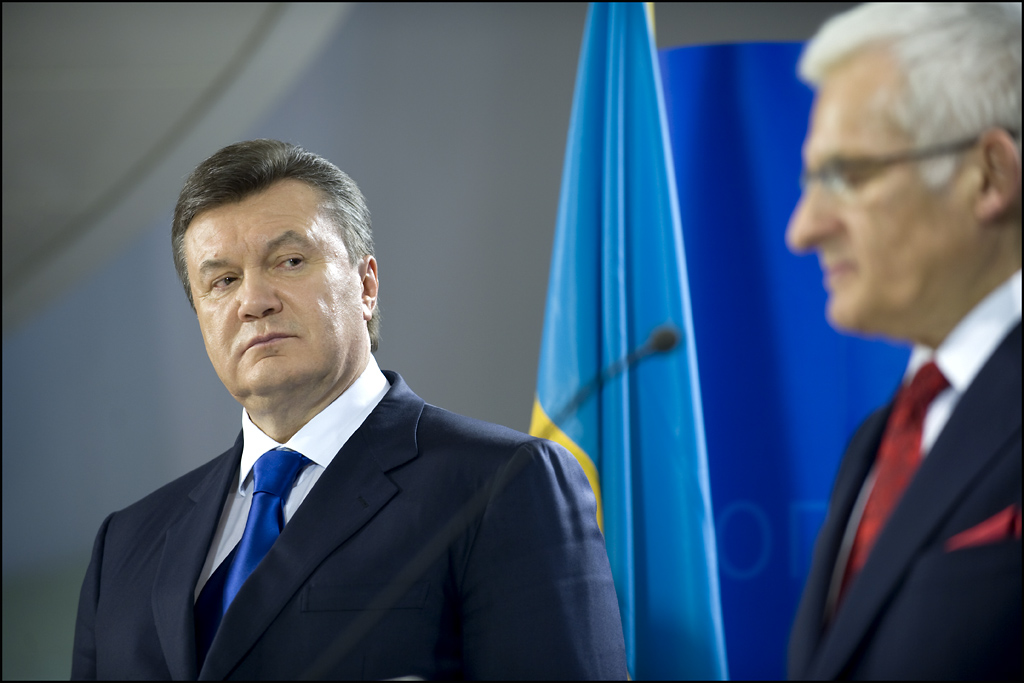 Виктор Янукович в Европарламенте