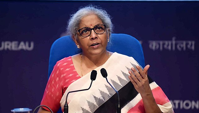 Министр финансов Индии Нирмала Ситараман