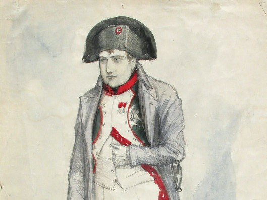 Альберт Эдельфельт. Наполеон (фрагмент)