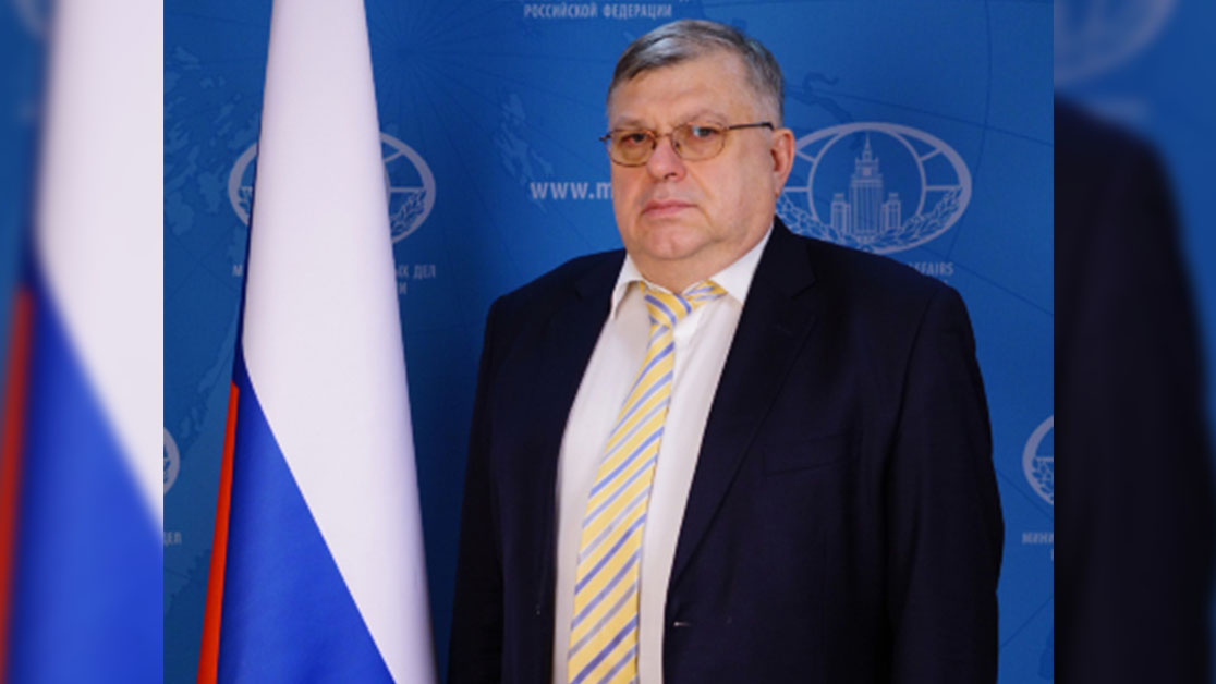 Посол России в Центральноафриканской Республике Владимир Титоренко