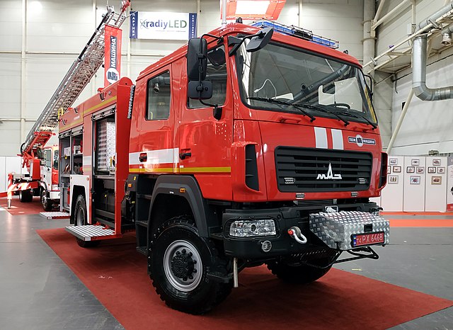 Пожарная машина (MAZ-530927 chassis)