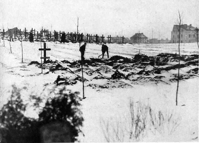 Могилы русских воинов. Восточная Пруссия. 1915