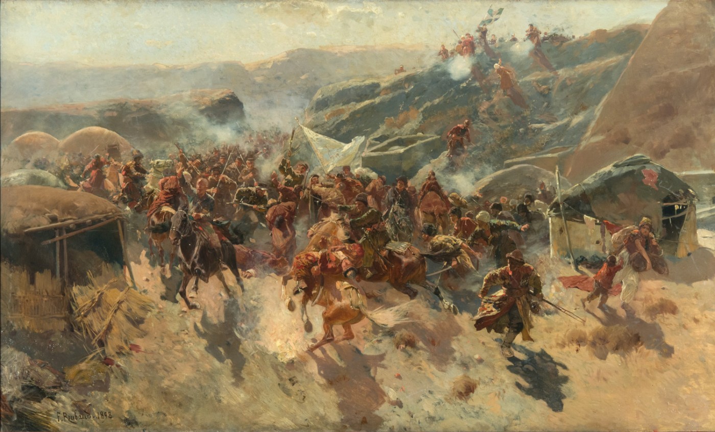 Рубо Ф. А., Штурм Геок-Тепе 12 января 1881 года, 1898