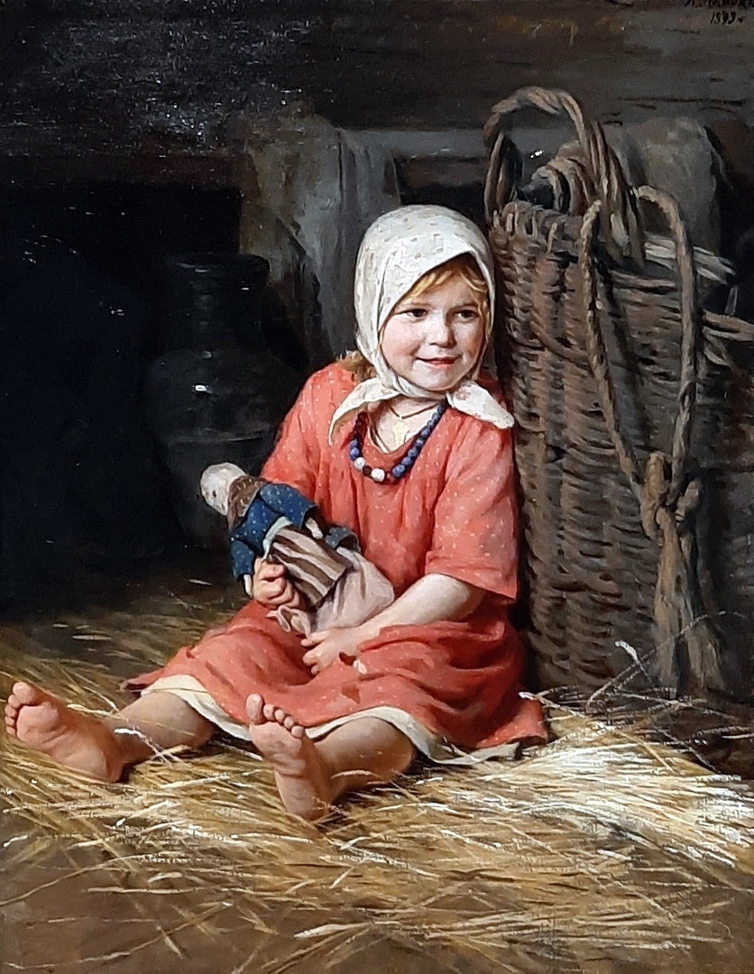 Карл Лемох. Варька. 1893