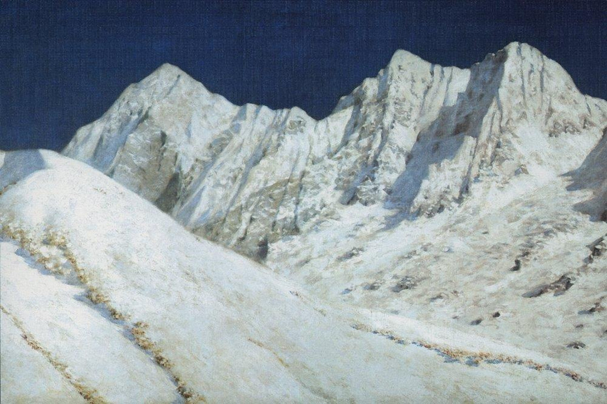 Василий Верещагин. В Индии. Снега Гималаев. 1874-1876