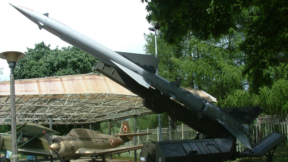 C-75 «Двина» в музее вооружения Познани