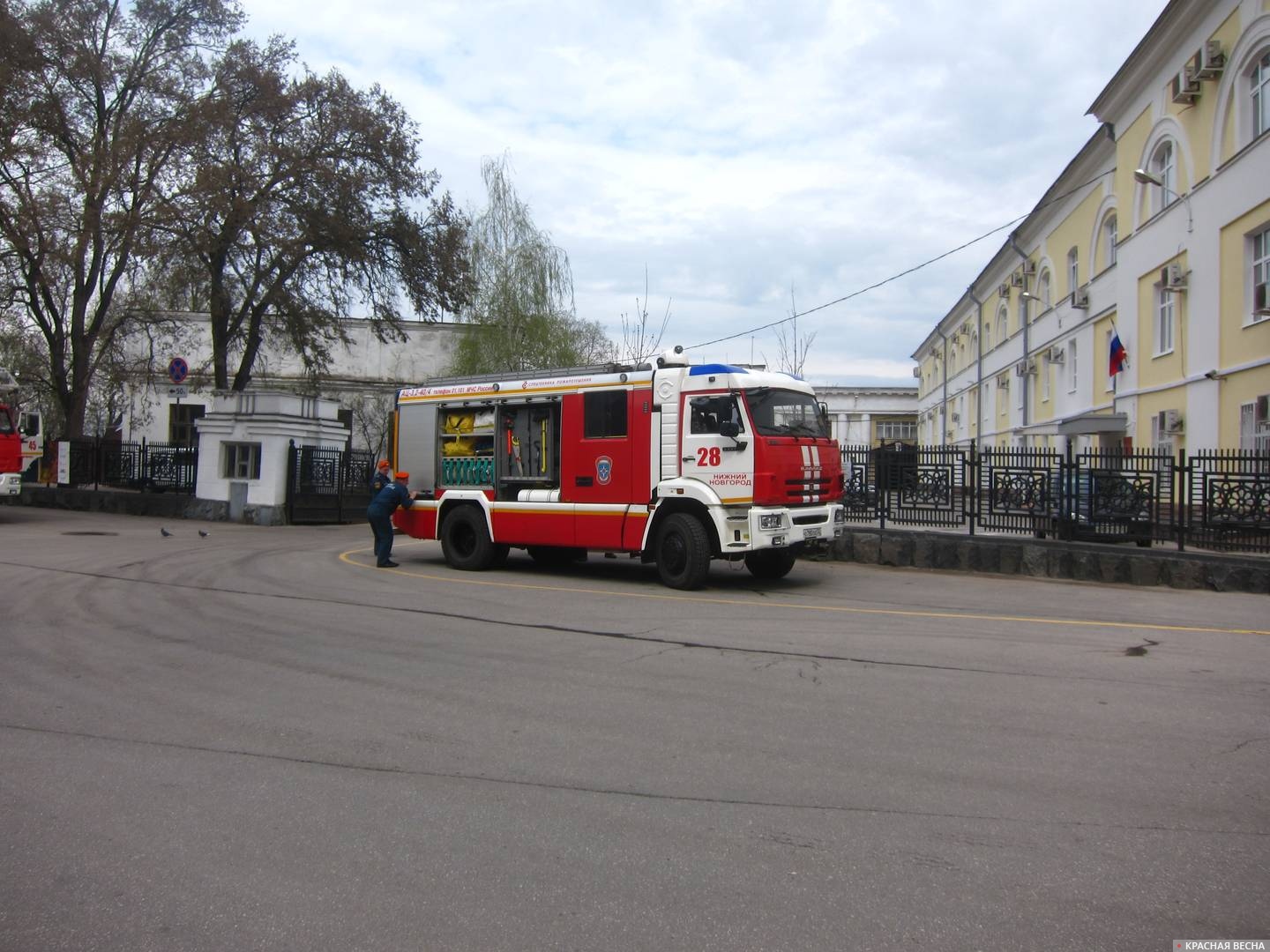 В Екатеринбурге произошел пожар в многоэтажном жилом доме