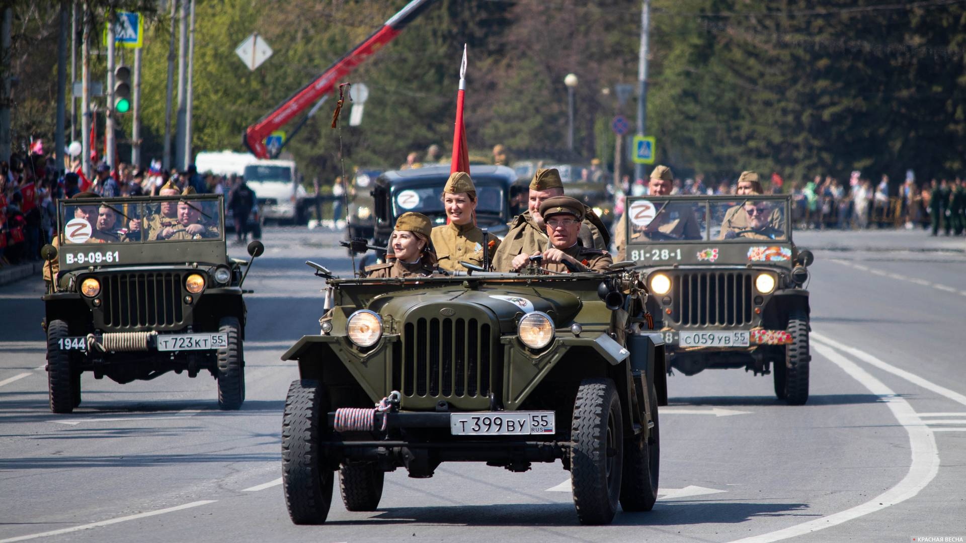 Военные автомобили времен Великой Отечественной войны