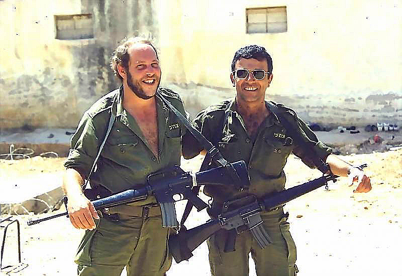 Израильские солдаты в резерве