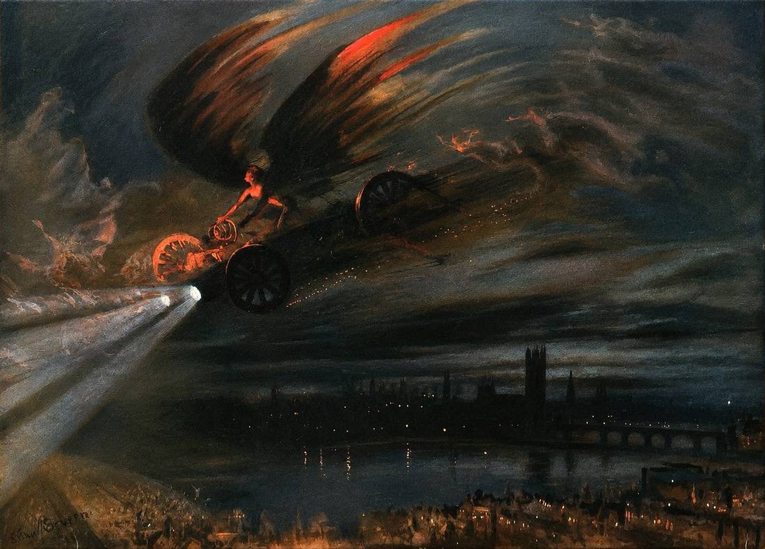 Артур Северн. Дьявольский мотор. около 1910