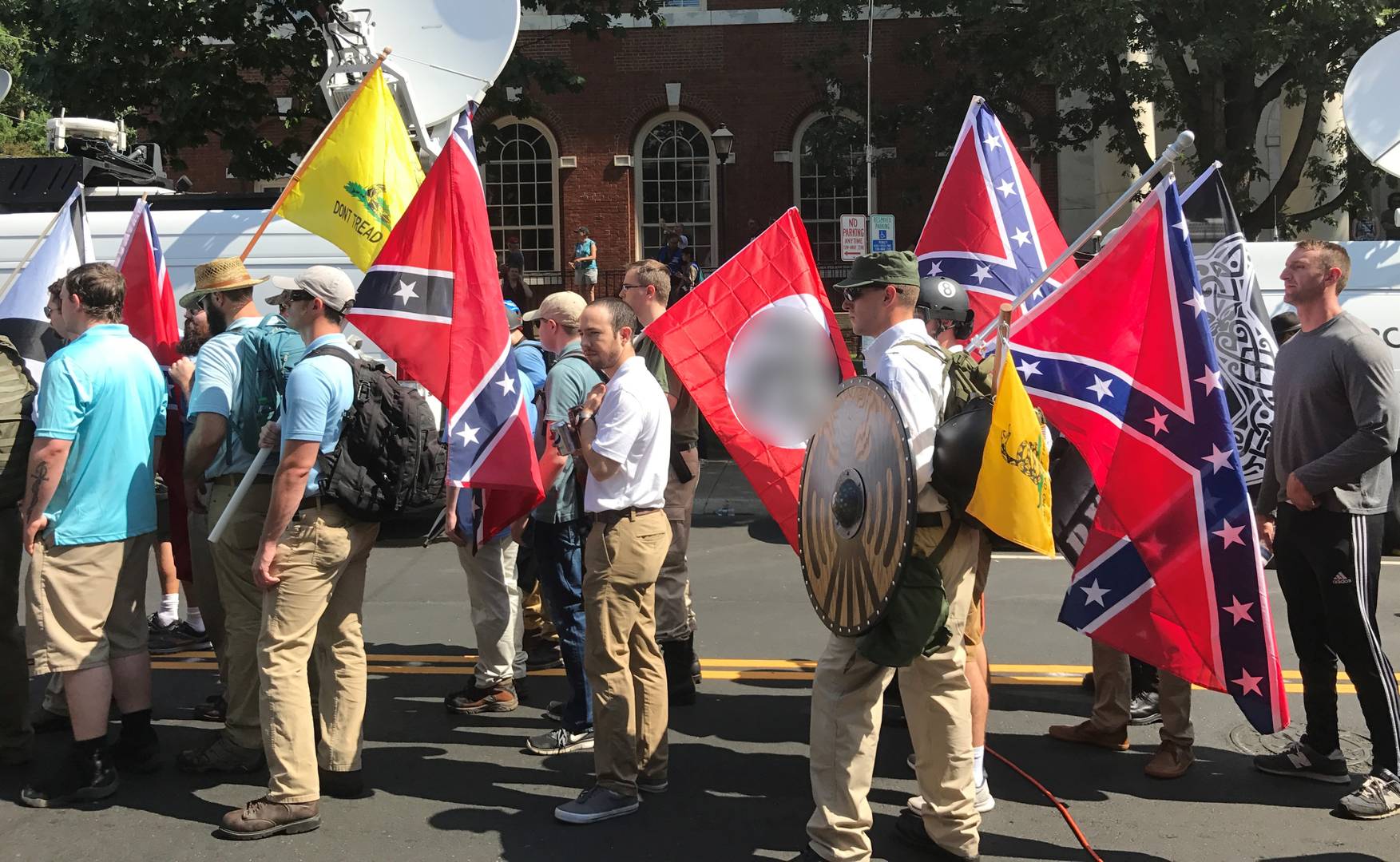 Марш неонацистов в Шарлоттсвилле