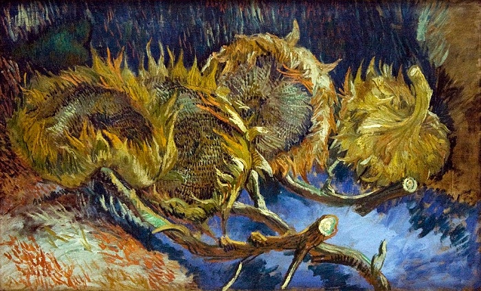Ван Гог. Четыре срезанных подсолнуха. 1887 