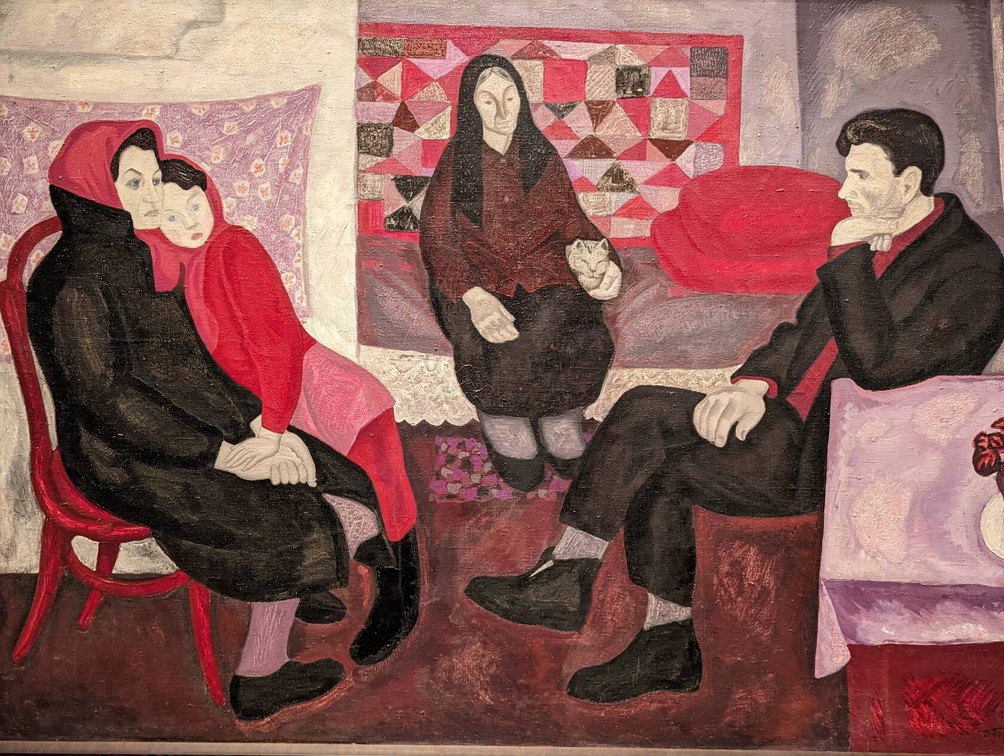 Виктор Попков. Развод. 1966