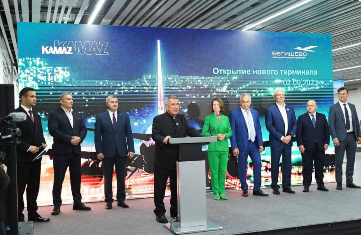 Церемония открытия нового пассажирского терминала