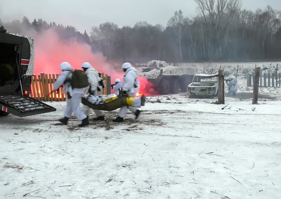 Учения военной полиции в Уфе