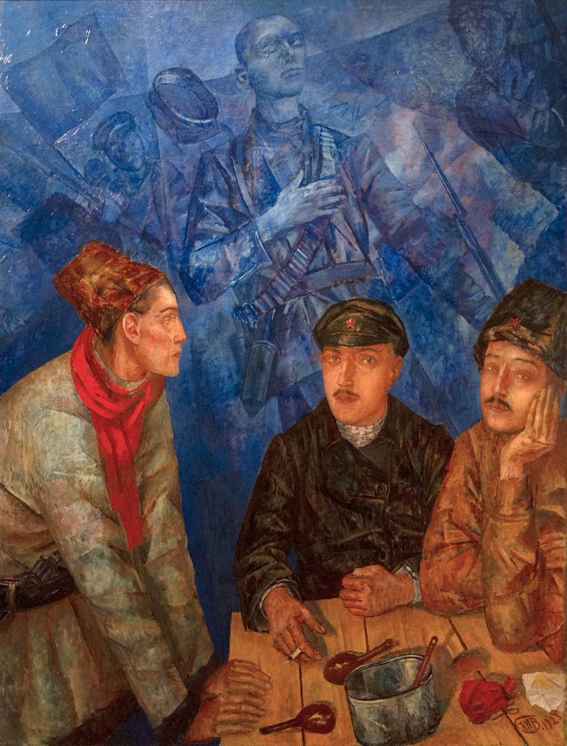 Козьма Сергеевич Петров-Водкин. После боя. 1923