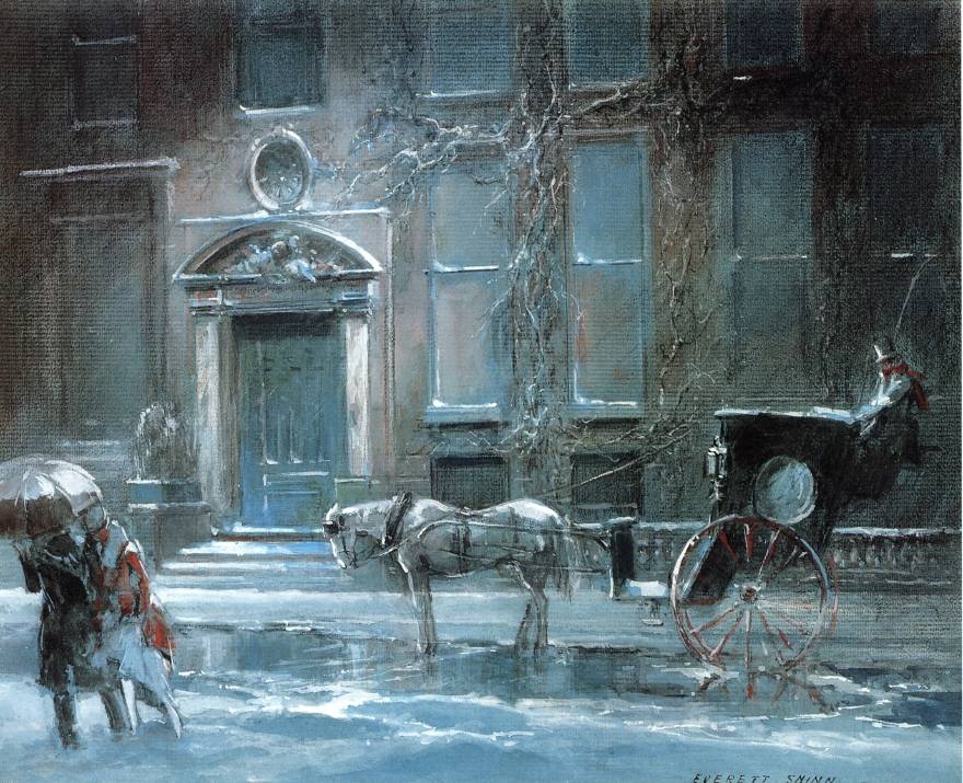 Эверетт Шинн. Игорный Дом Кэнфилд. 1912