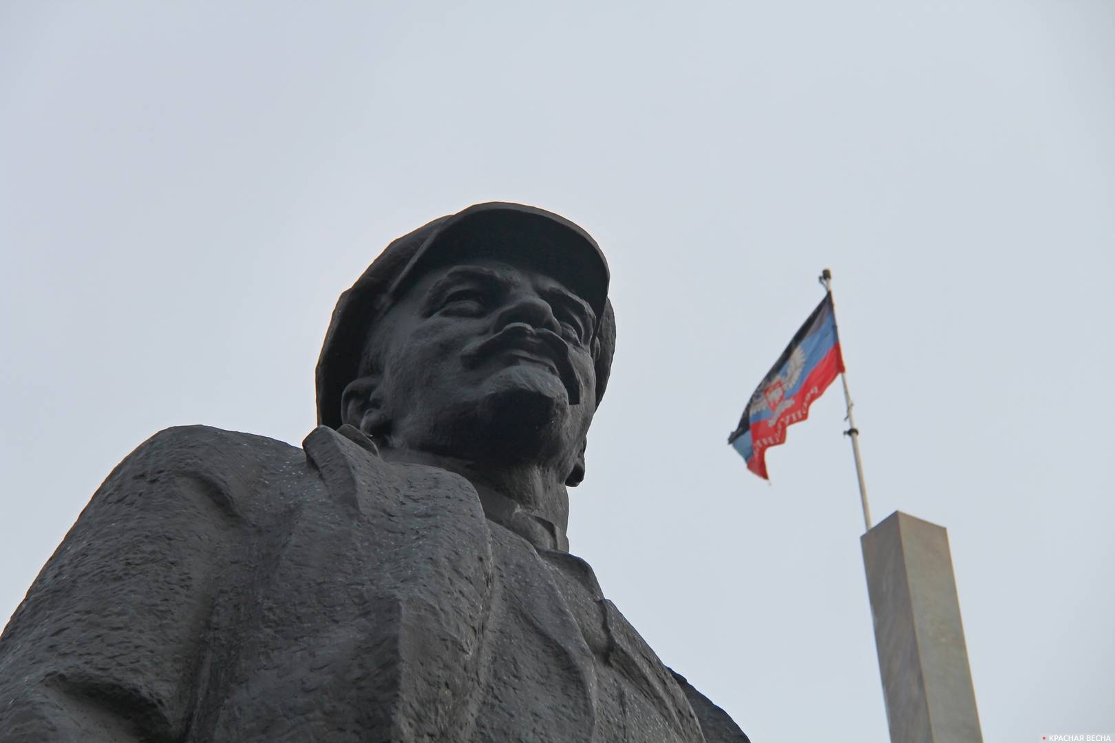 Памятник Ленину. Донецк. ДНР. 2016.