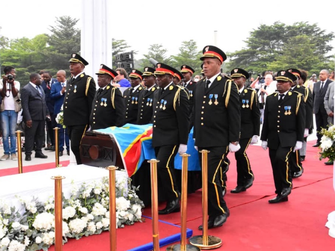 ДР Конго. Захоронение останков Патриса Лумубы