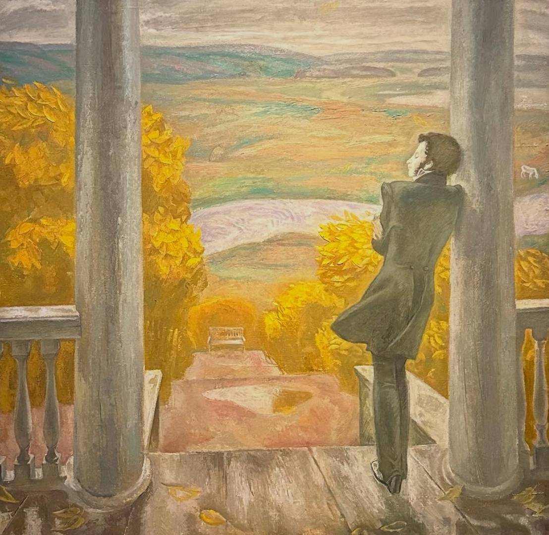 Виктор Попков. Осенние дожди. 1974