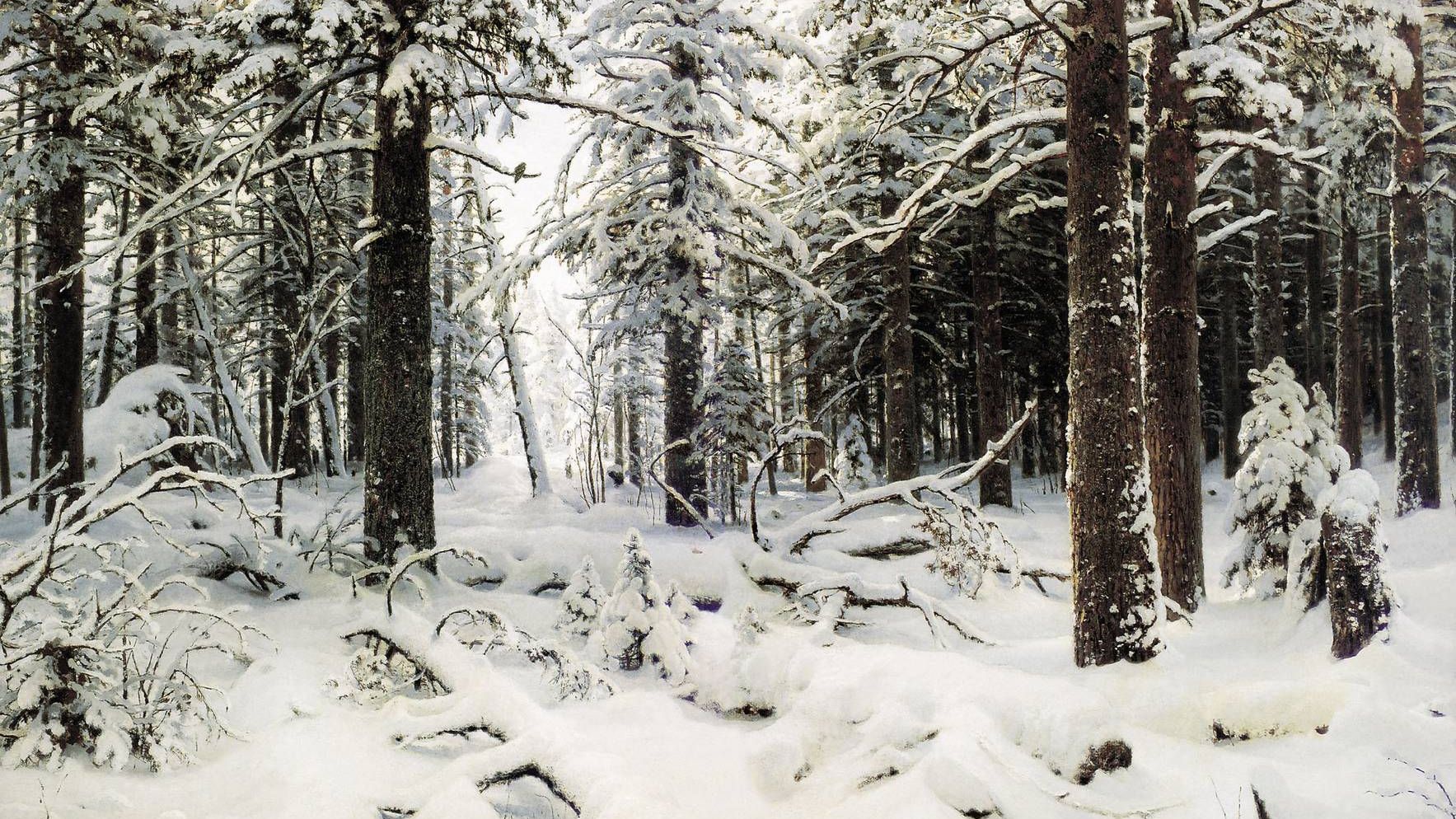 Иван Шишкин. Зима. 1890