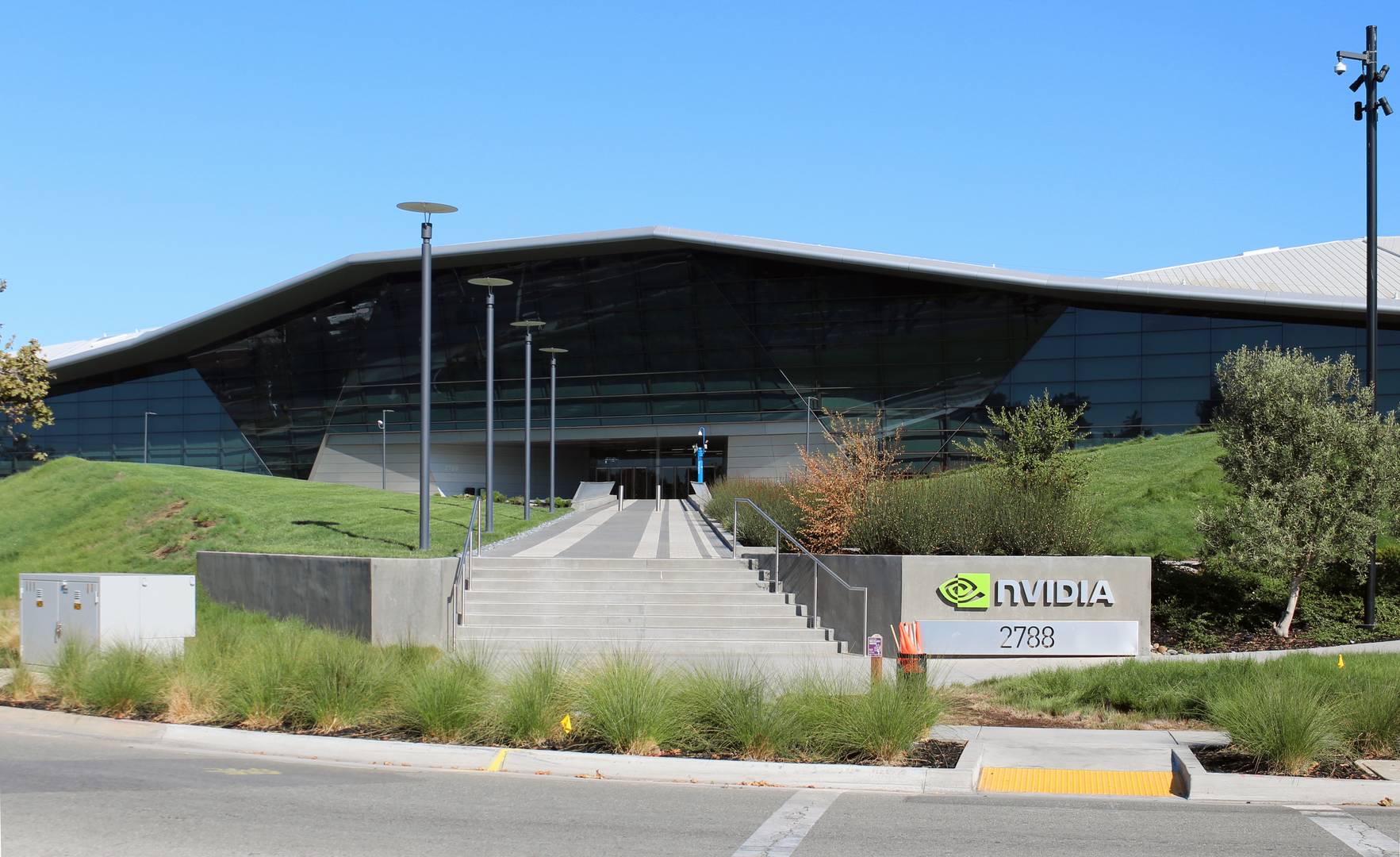 Офис компании NVIDIA в Санта-Кларе