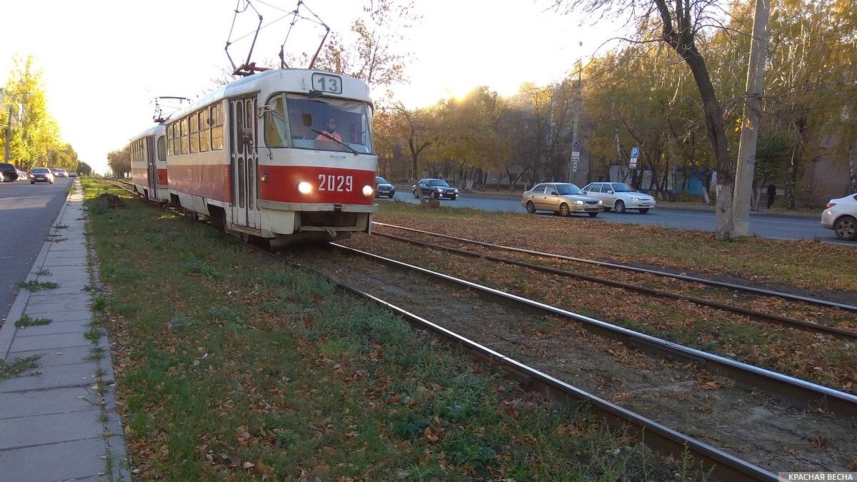 Самарский трамвай № 13