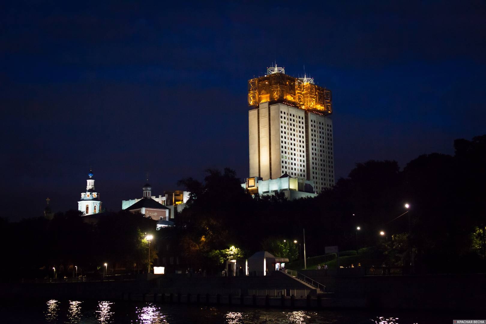 Москва здание РАН. Российская академия наук