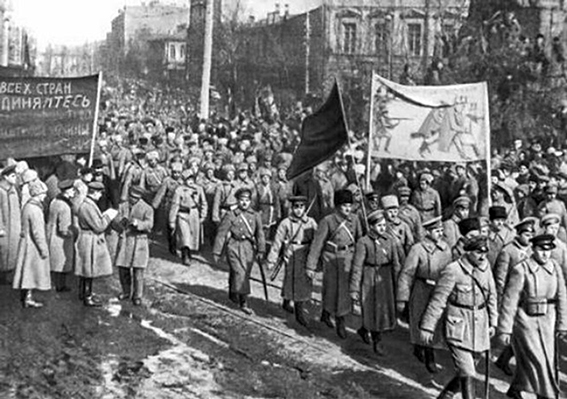 Красная Армия входит в Киев. 5 февраля 1919