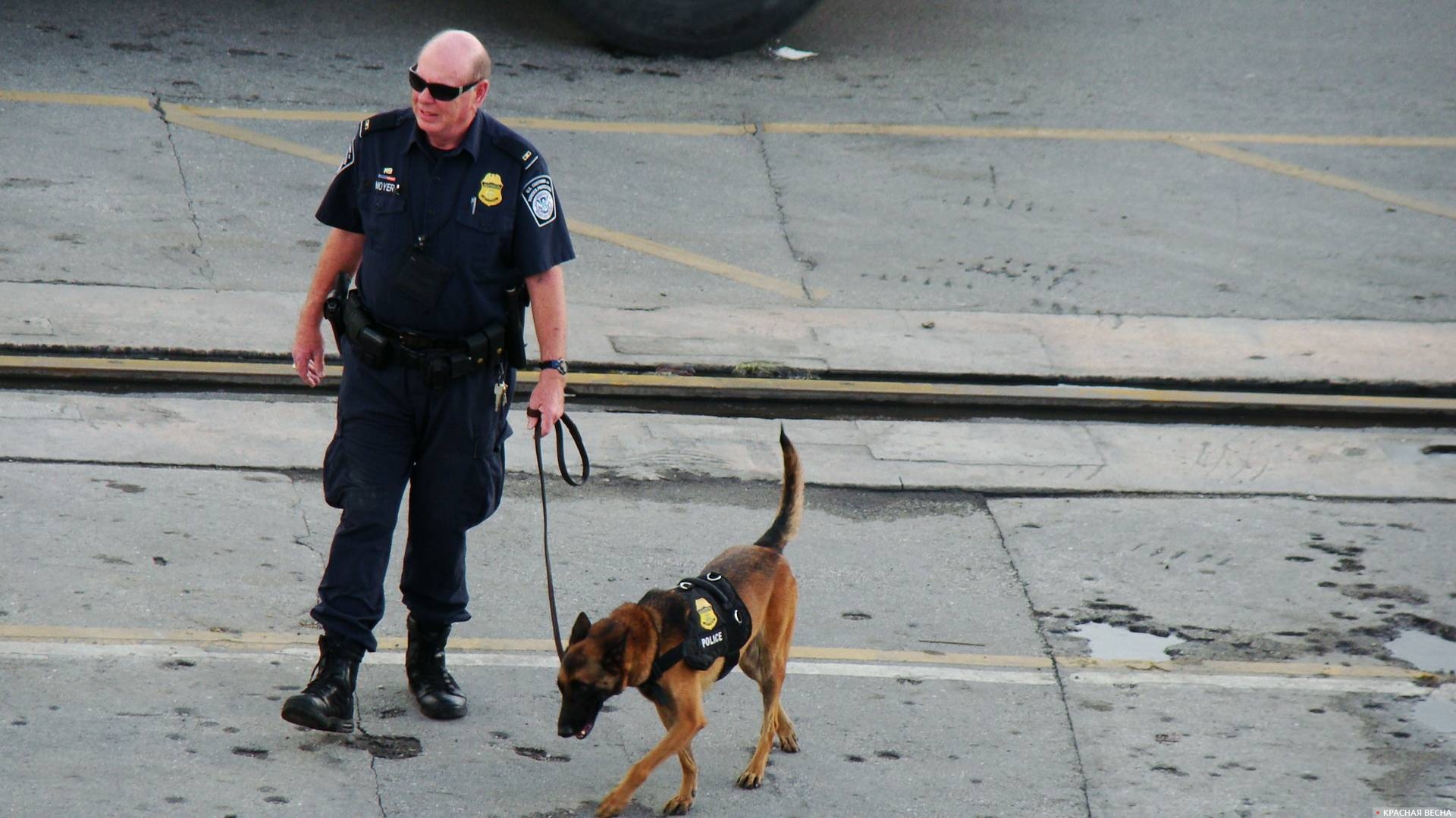 Полицейский в США