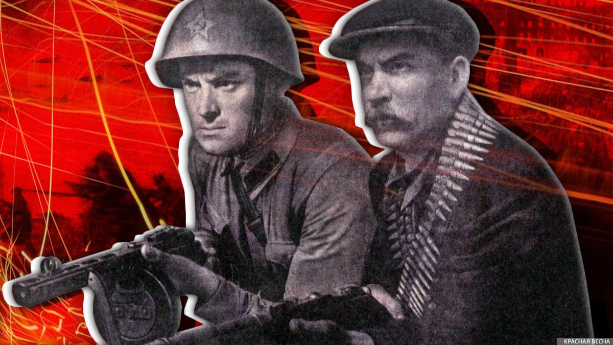 Воины Красной армии