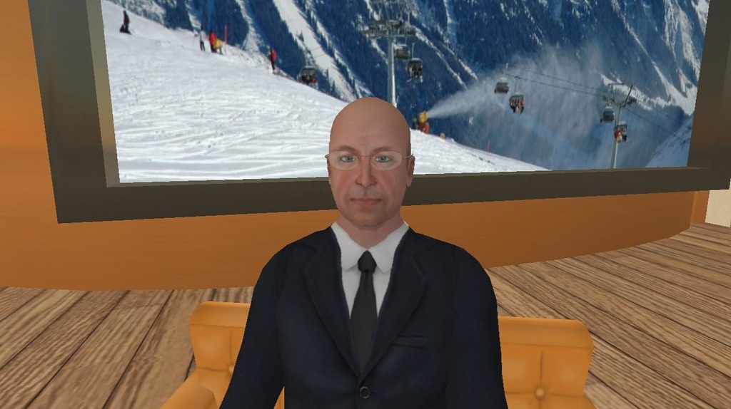 Виртуальный аватар Клауса Шваба
