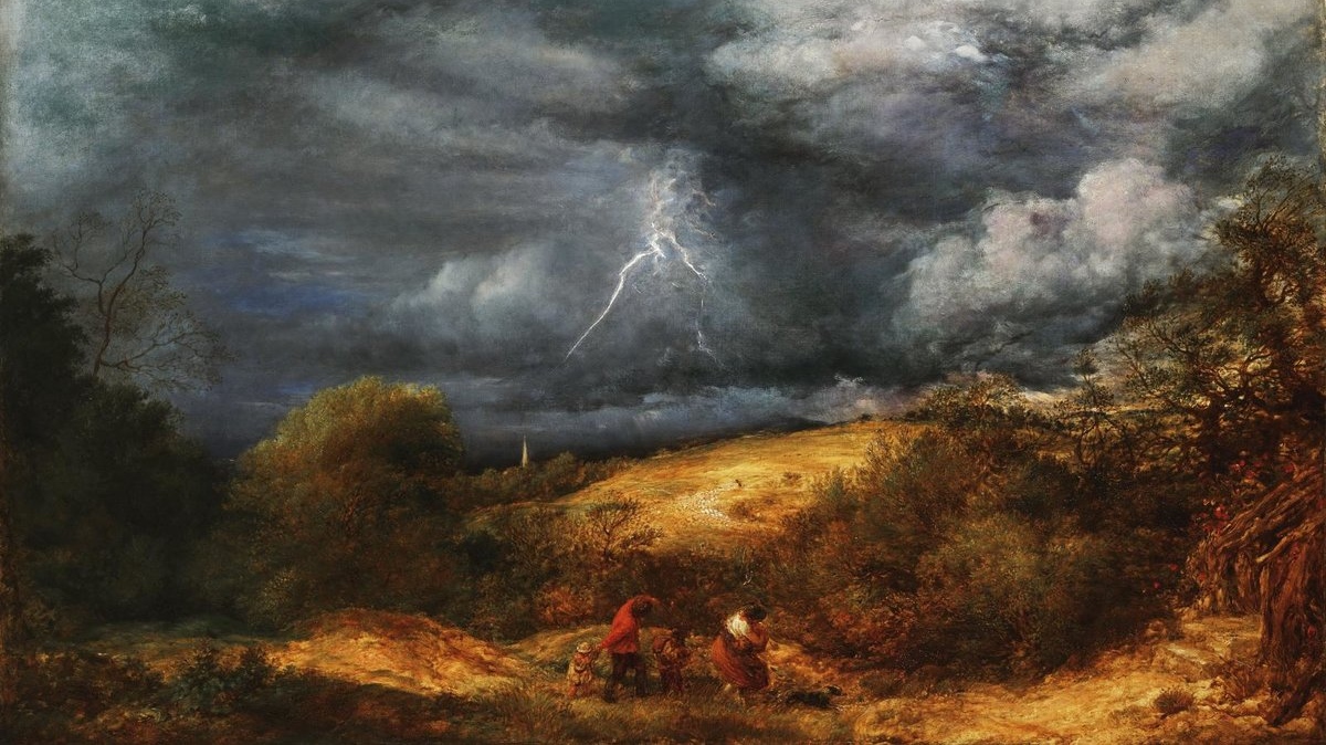 Джон Линнелл. Буря. 1853