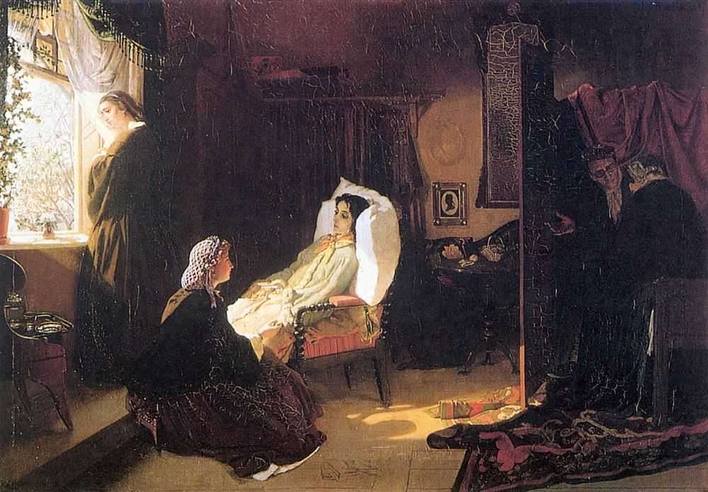Михаил Петрович Клодт. Последняя весна. 1861