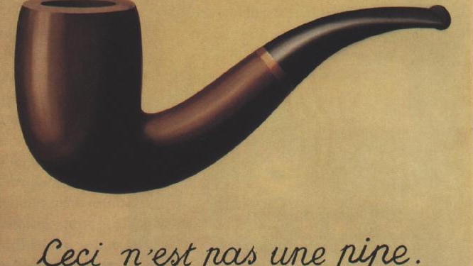 Рене Магритт. Вероломство образов. 1928—1929