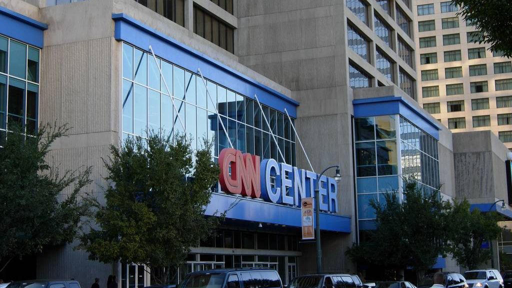 Офис CNN Center в Атланте в штате Джорджия