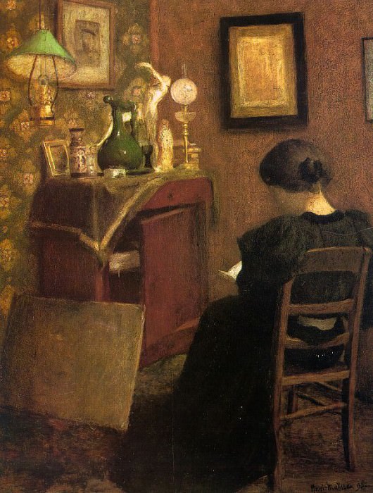 Анри Матисс. Читающая женщина. 1894