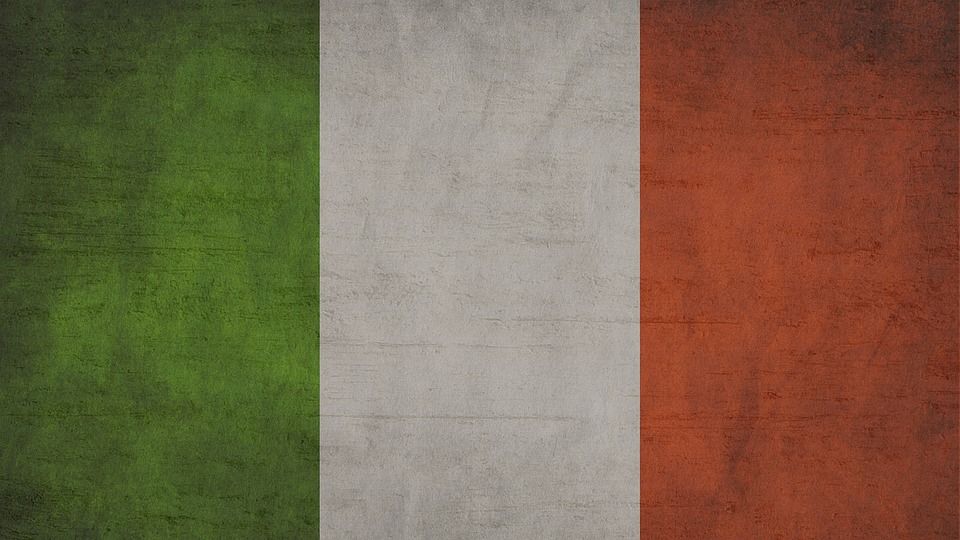 Флаг, Италия