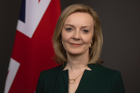 Министр иностранных дел Великобритании Элизабет Трасс