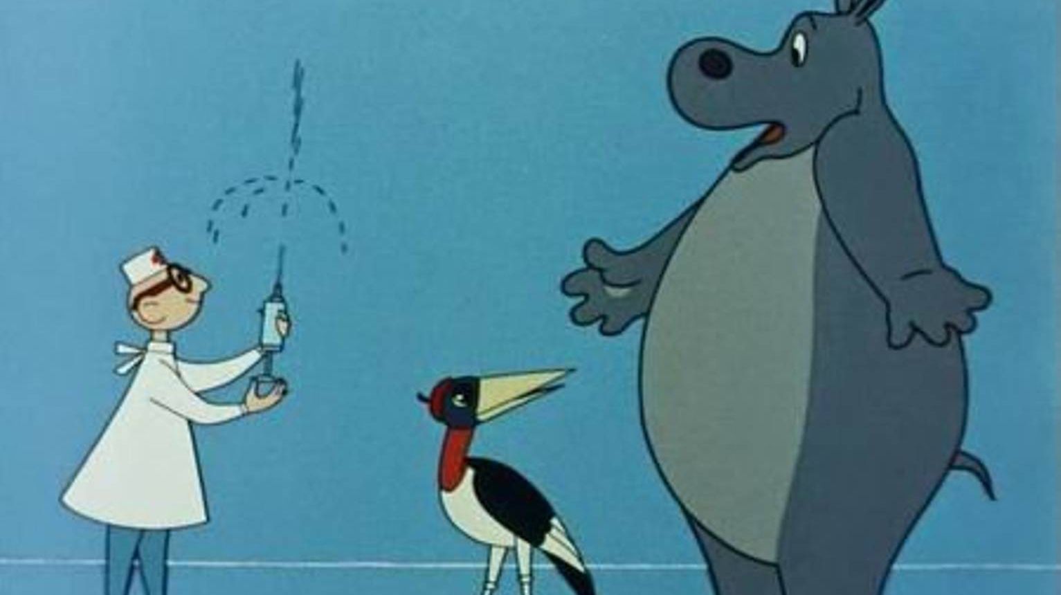 Про бегемота который боялся прививок мультфильм 1966