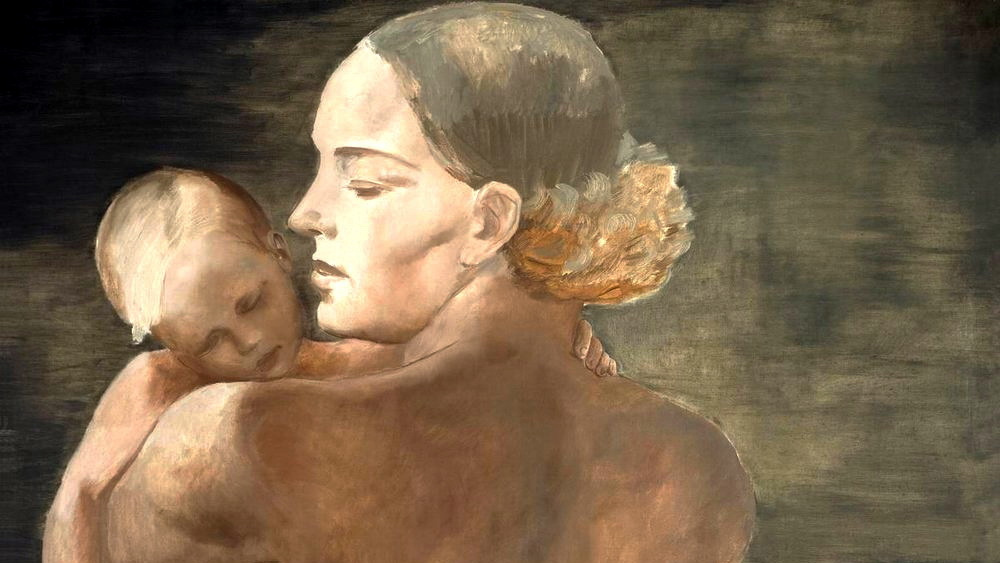 Александр Дейнека. Мать (фрагмент). 1932