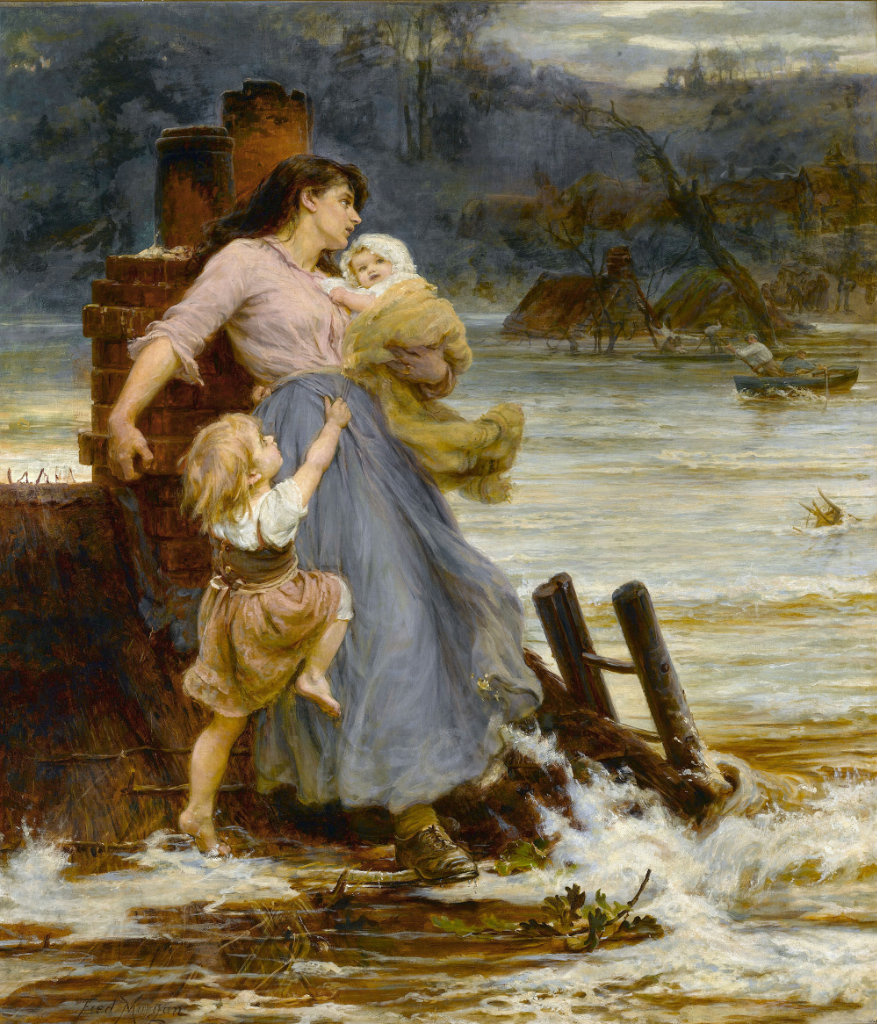 Фредерик Морган, Наводнение, XIX век