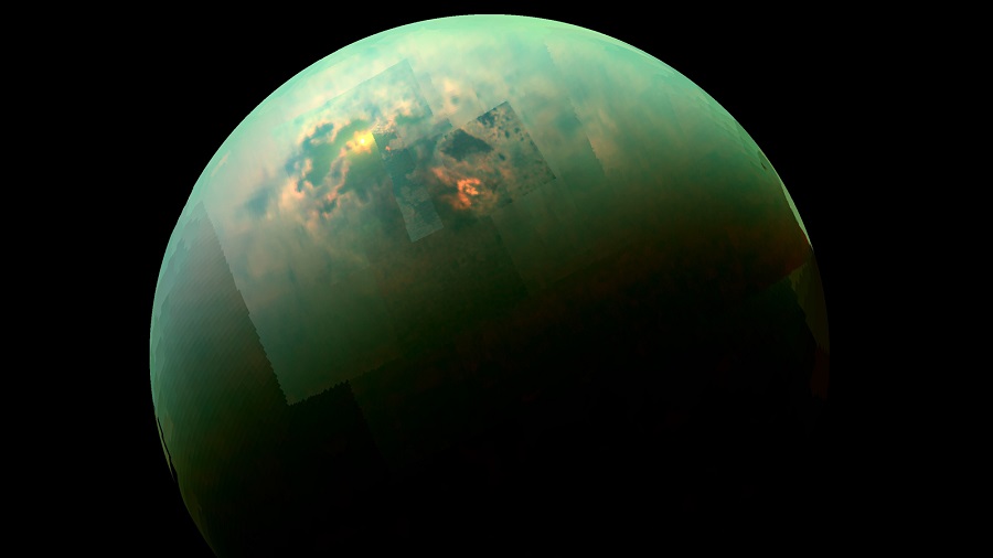 Глобальная карта Титана