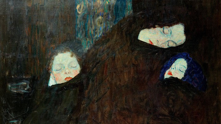 Густав Климт. Мать с детьми. 1910